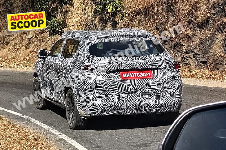 Honda SUV rear quarter