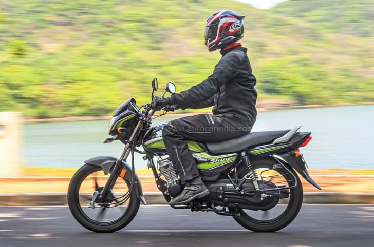 Honda Shine price, India review, engine, mileage, comfort.
