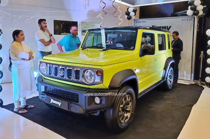Maruti Suzuki Jimny showroom