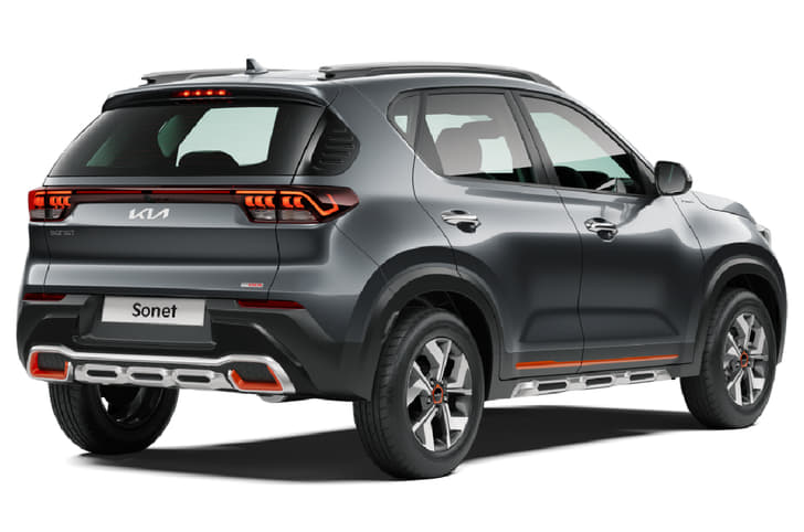 Kia Sonet Aurochs Edition rear