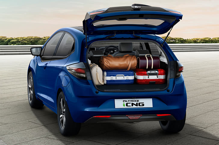 Tata Altroz iCNG tank
