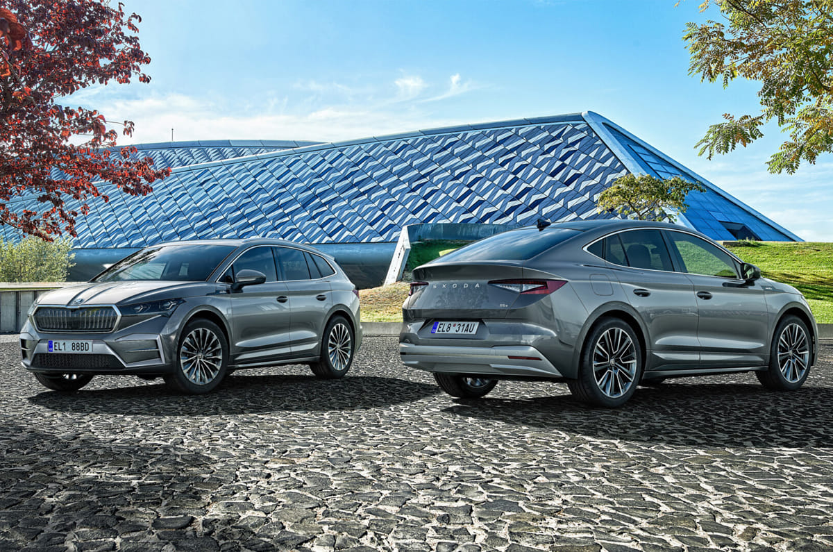 Skoda Enyaq L&K SUV and Coupe