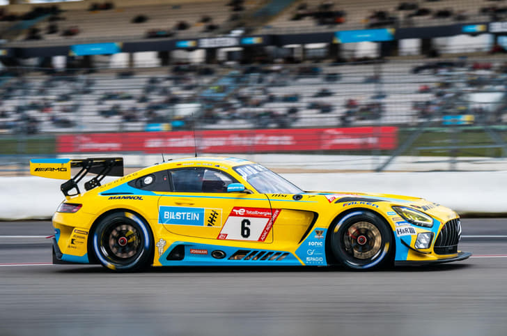 No. 6 HRT Mercedes-AMG GT3 at 24 Hours of Nurburgring