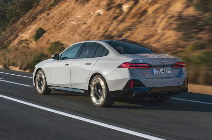 BMW 5 Series rear