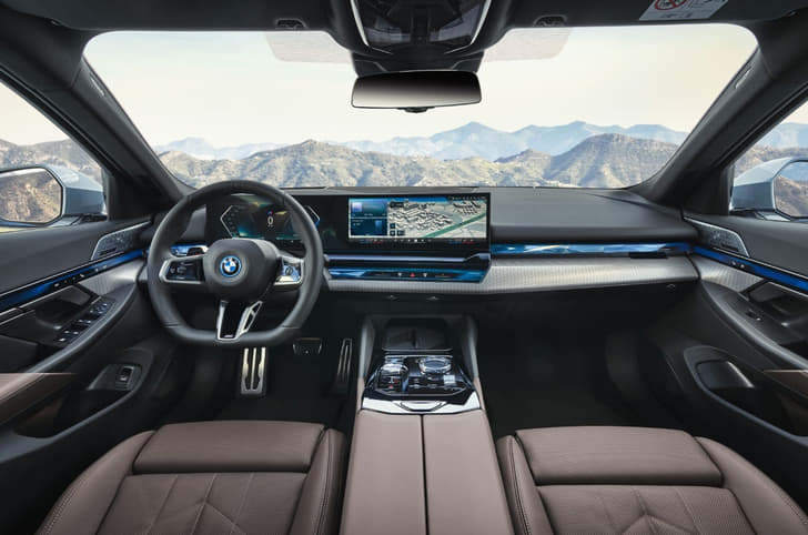BMW 5 Series interior