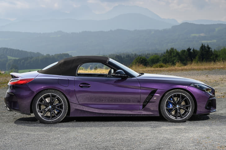 BMW Z4 facelift side profile