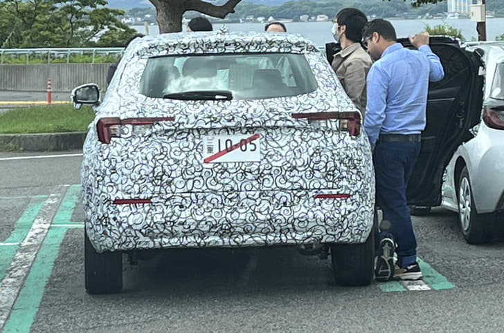 Honda Elevate spy shot