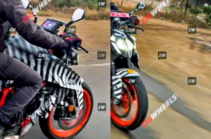 KTM 390 Duke price, next-gen model TFT display spied.