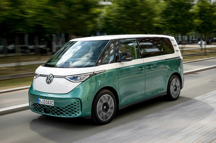 Volkswagen ID Buzz front quarter 