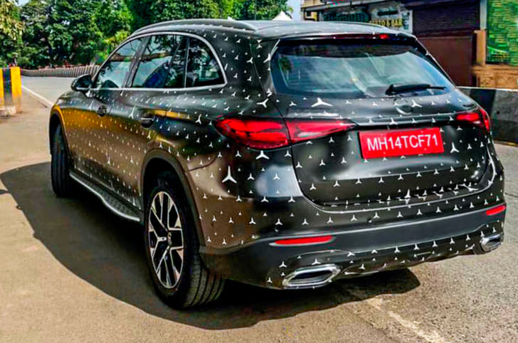New Mercedes Benz GLC spy image rear