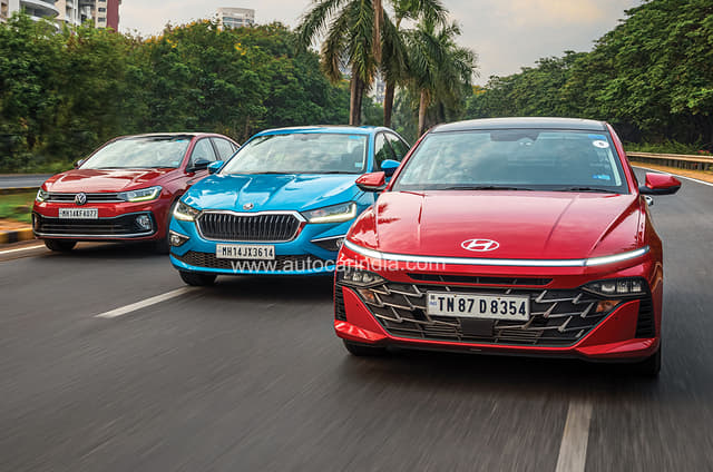 Hyundai Verna vs Skoda Slavia vs Volkswagen Virtus: Performance incentive
