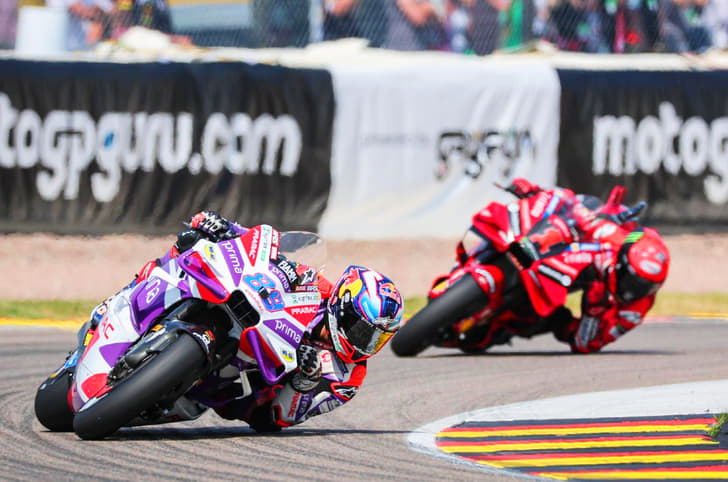 2023 German MotoGP results: Martin defeats Bagnaia at Sachsenring.