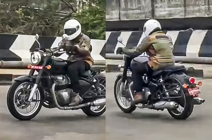Royal Enfield Classic 650 spotted testing. Royal Enfield Classic 650 price, will share engine with other RE 650s.