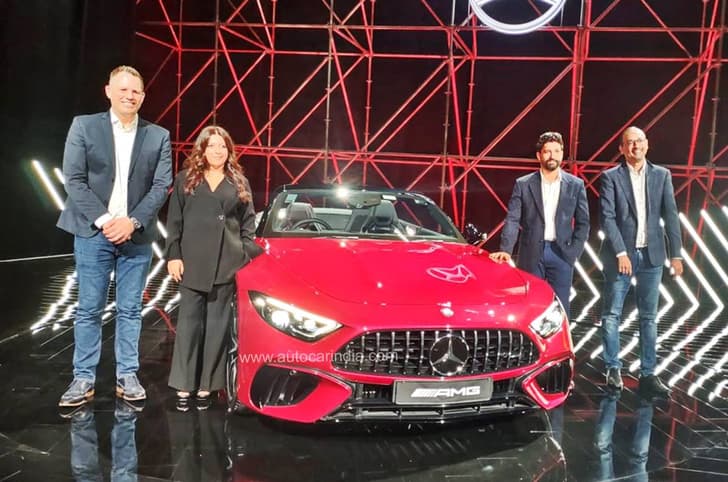 Mercedes AMG SL launched Mercedes AMG SL launched