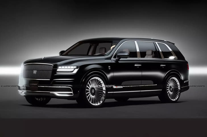 Toyota Crown SUV rendering Toyota Crown SUV rendering