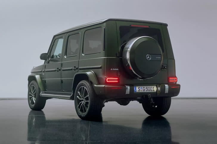 Mercedes G 500 Final Edition rear quarter Mercedes G 500 Final Edition rear quarter