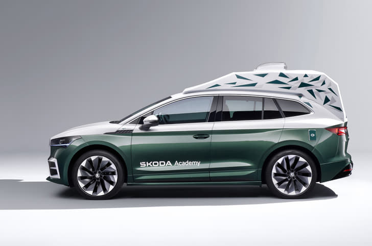 Skoda Rodiaq one-off concept front quarter Skoda Rodiaq one-off concept front quarter