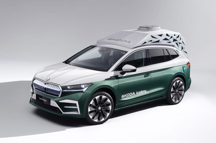 Skoda Rodiaq one-off concept front quarter Skoda Rodiaq one-off concept front quarter