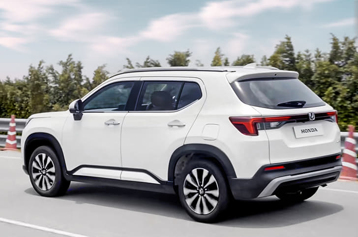 Honda Elevate rear quarter Honda Elevate rear quarter