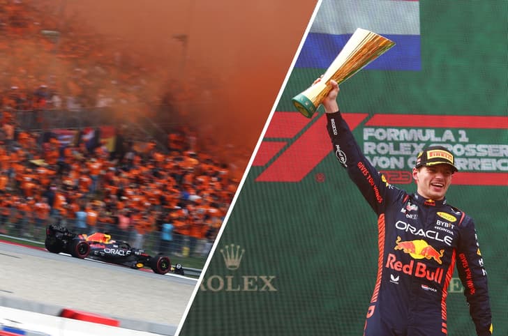 F1 Austrian GP winner Max Verstappen