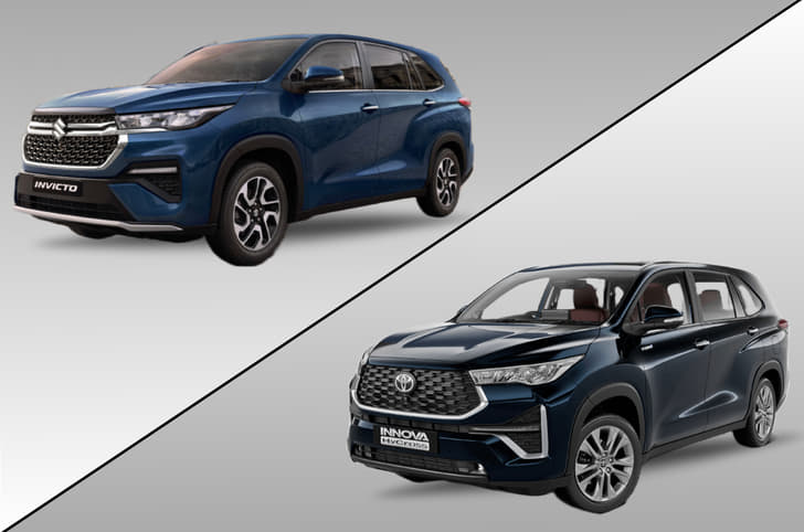 Invicto vs Innova Hycross Invicto vs Innova Hycross