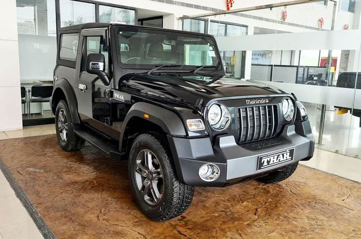 Mahindra Thar front quarter Mahindra Thar front quarter