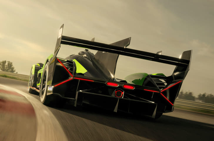 Lamborghini SC63 Le Mans racer