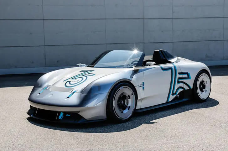 Porsche Vision 357 Speedster front quarter Porsche Vision 357 Speedster front quarter