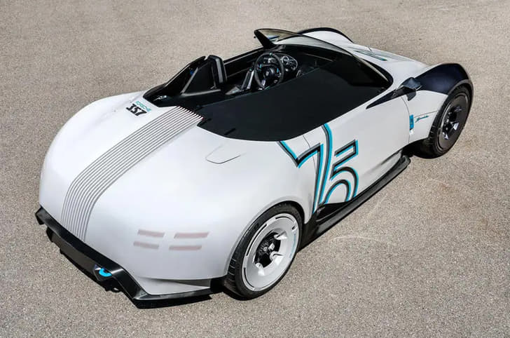 Porsche Vision 357 Speedster rear quarter Porsche Vision 357 Speedster rear quarter