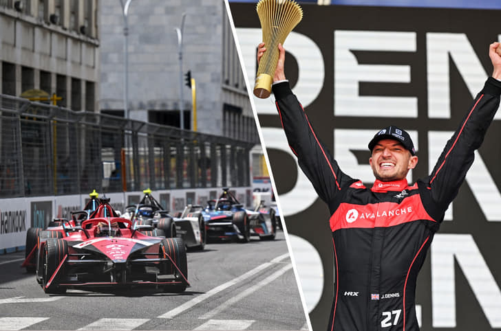 Formula E Rome E-Prix winner Jake Dennis