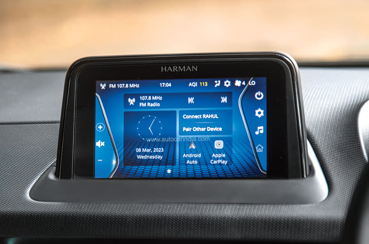Tata Nexon EV touchscreen Tata Nexon EV touchscreen