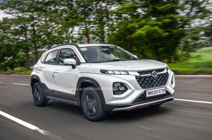 Maruti Suzuki Fronx front quarter