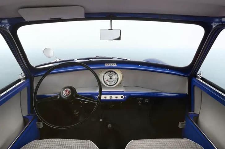 Original 1959 Mini interior