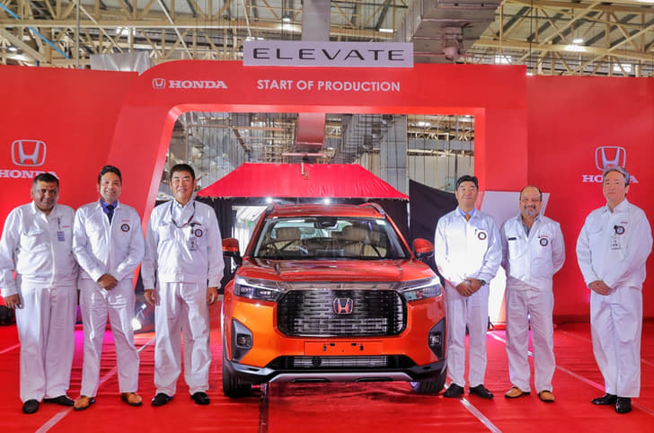 Honda Elevate production starts Honda Elevate production starts