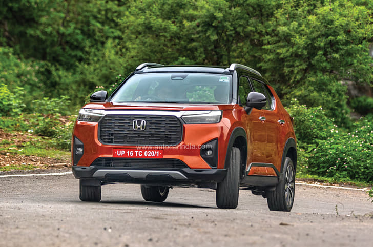 Honda Elevate cornering