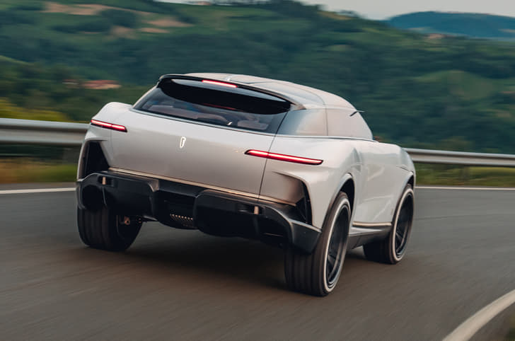 Pininfarina PURA Vision concept rear quarter Pininfarina PURA Vision concept rear quarter