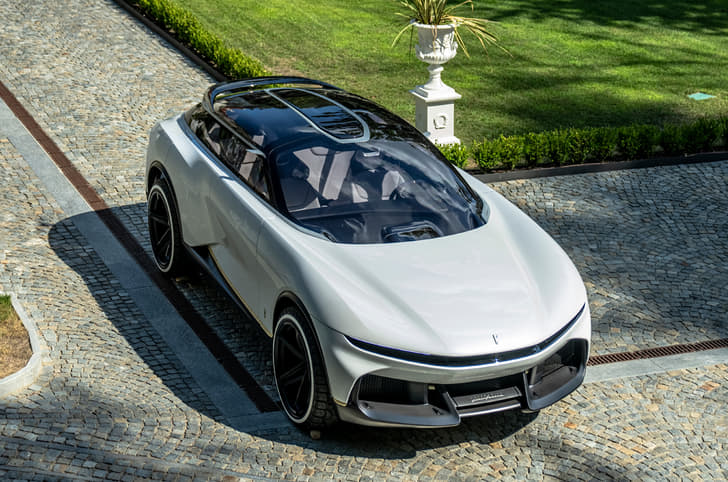 Pininfarina PURA Vision concept front quarter Pininfarina PURA Vision concept front quarter