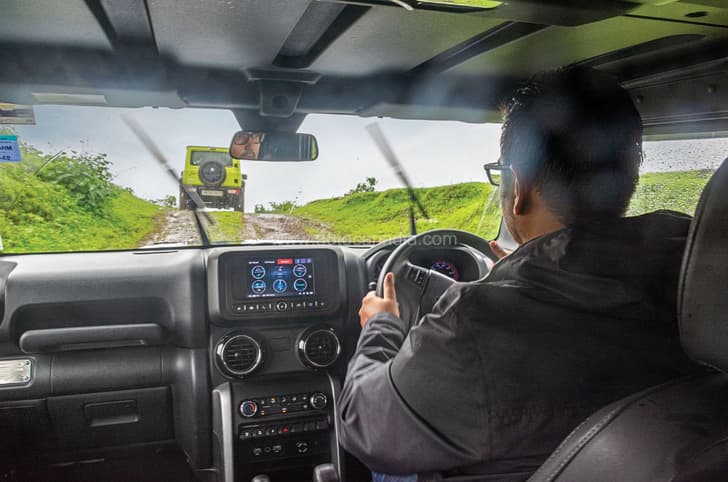 Mahindra Thar dashboard image