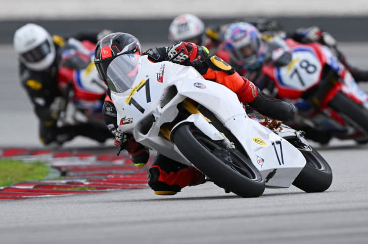 Geoffrey Emmanuel at Sepang International Circuit