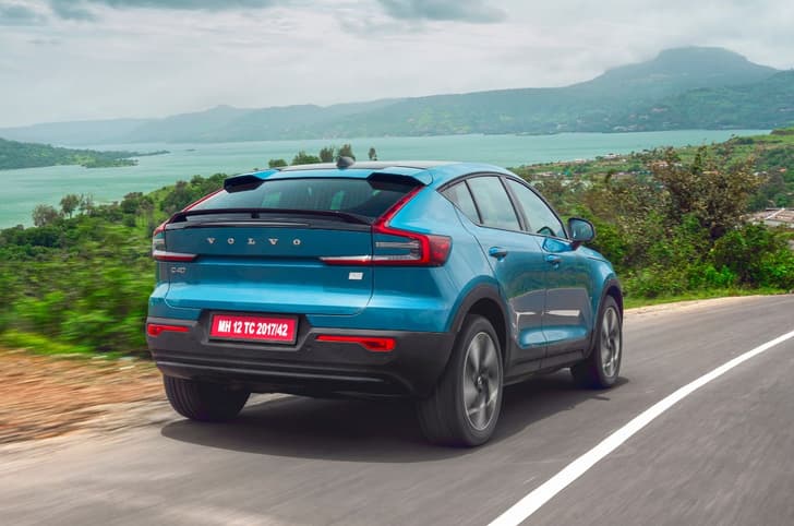 Volvo C40 Recharge rear