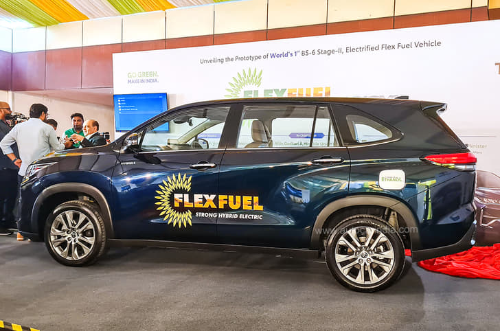 Toyota Innova Hycross hybrid flex fuel profile