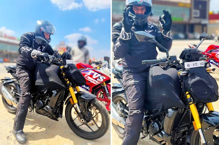 TVS Apache 310 naked bike: new teaser shows fresh details