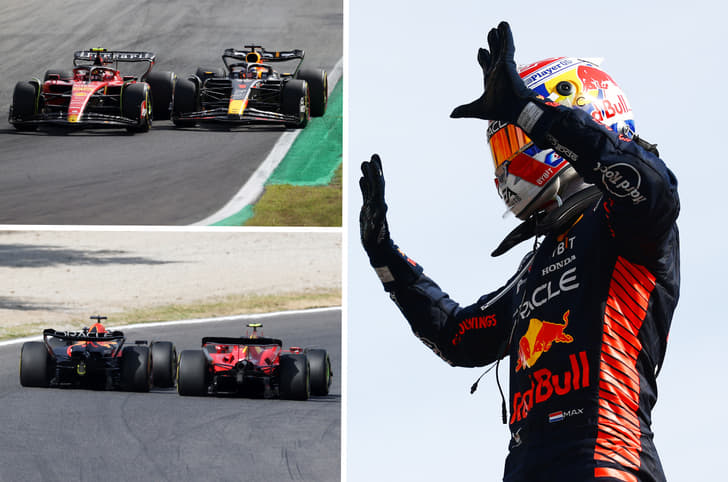 2023 F1 Italian GP winner Max Verstappen