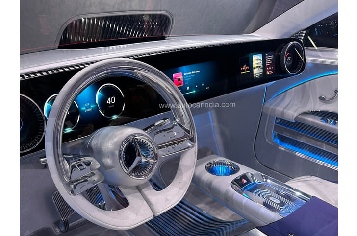Mercedes-Benz Concept CLA Class interior Mercedes-Benz Concept CLA Class interior