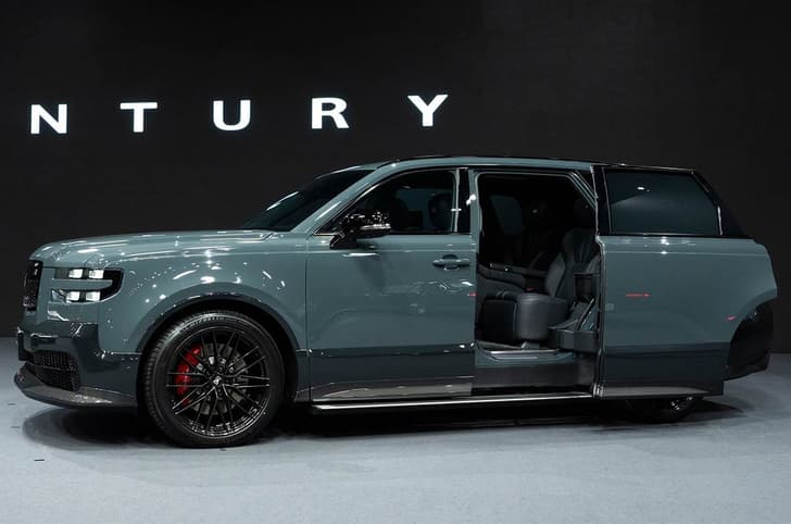 Toyota Century SUV side profile