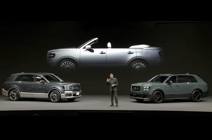 Toyota Century convertible