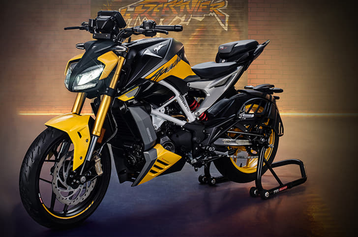 TVS targets doubling 310cc sales with Apache RTR 310