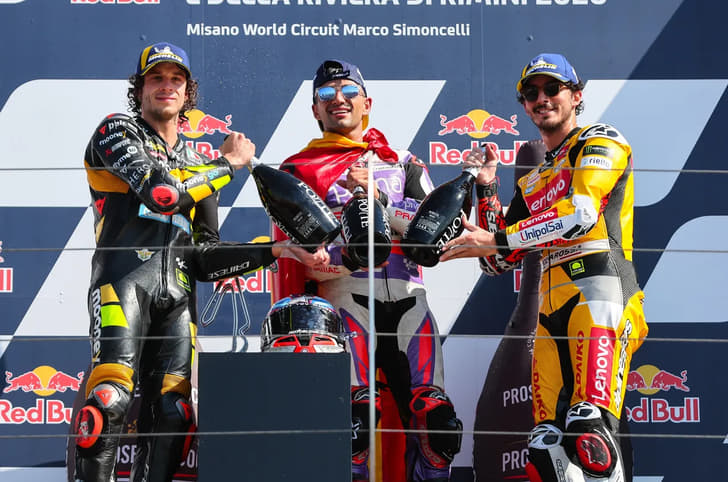 2023 San Marino GP podium