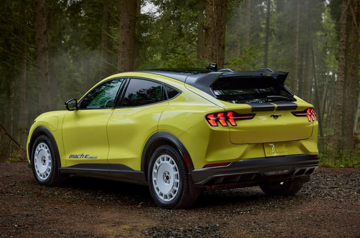 Ford Mustang Mach E Rally rear