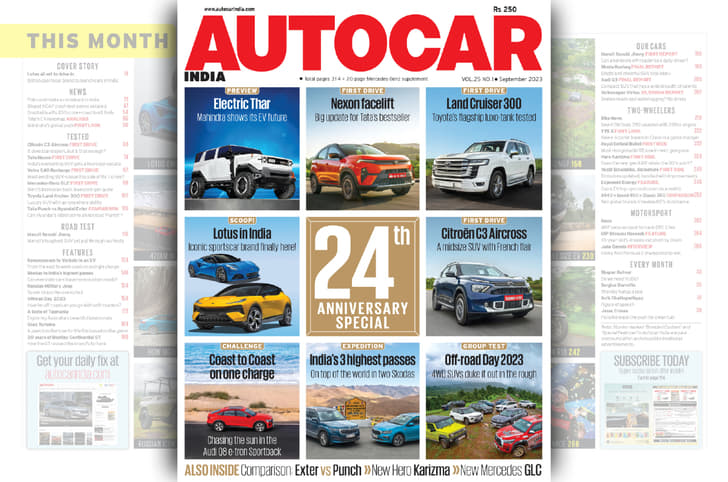 Autocar India Issue Summary - September 2023 Autocar India Issue Summary - September 2023; Tata Nexon, Mahindra Thar EV